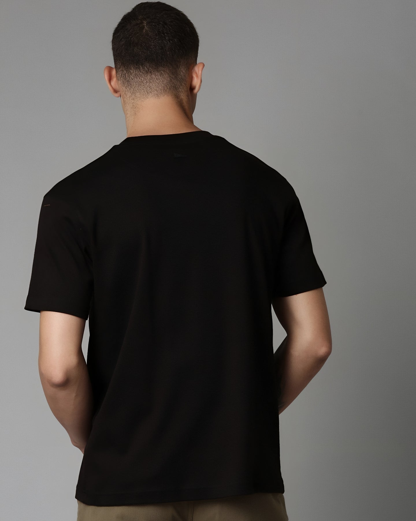 Urban Drip Black Pure Cotton T-Shirt | Regular Fit | Supercar Graphic with SPEED Text | Men’s Streetwear Tee